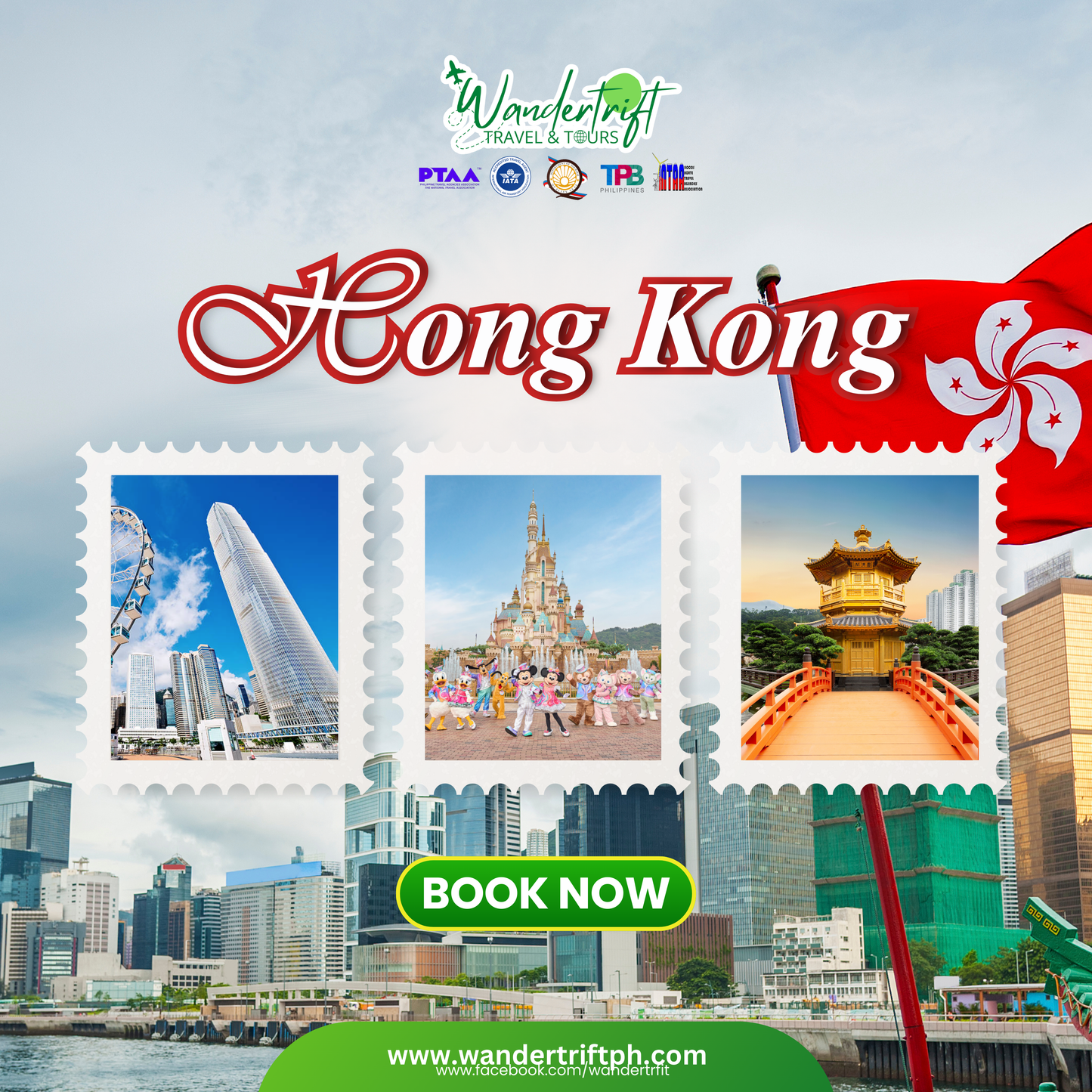 5D4N HONGKONG SHENZHEN WITH DISNEYLAND 2026