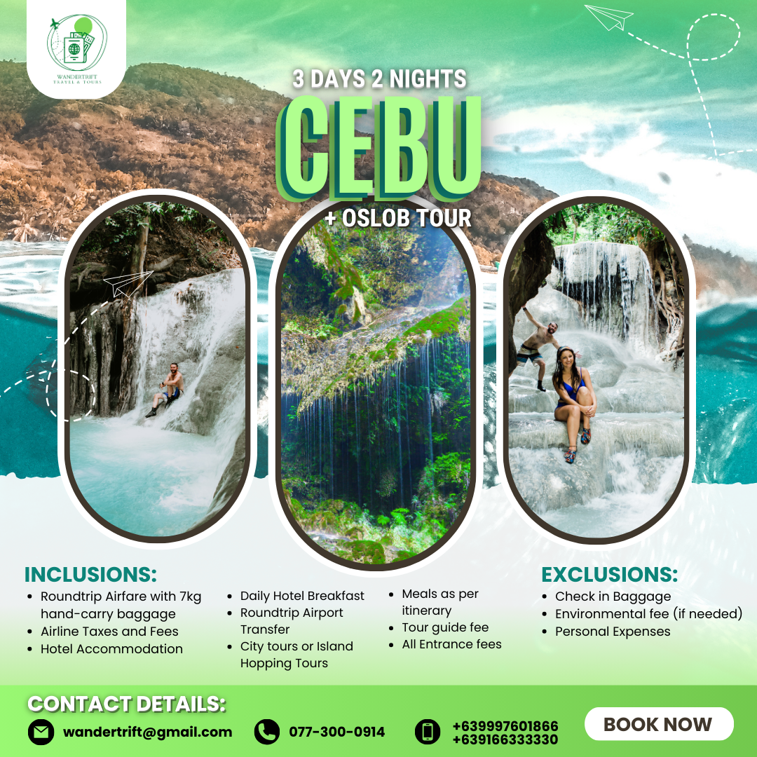 CEBU TOUR + OSLOB TOUR