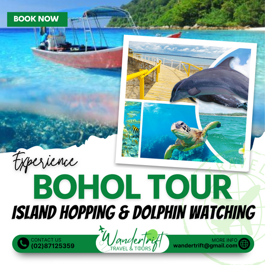 BOHOL ISLAND HOPPING AND DOLPHIN WATCHING (Private Tour)