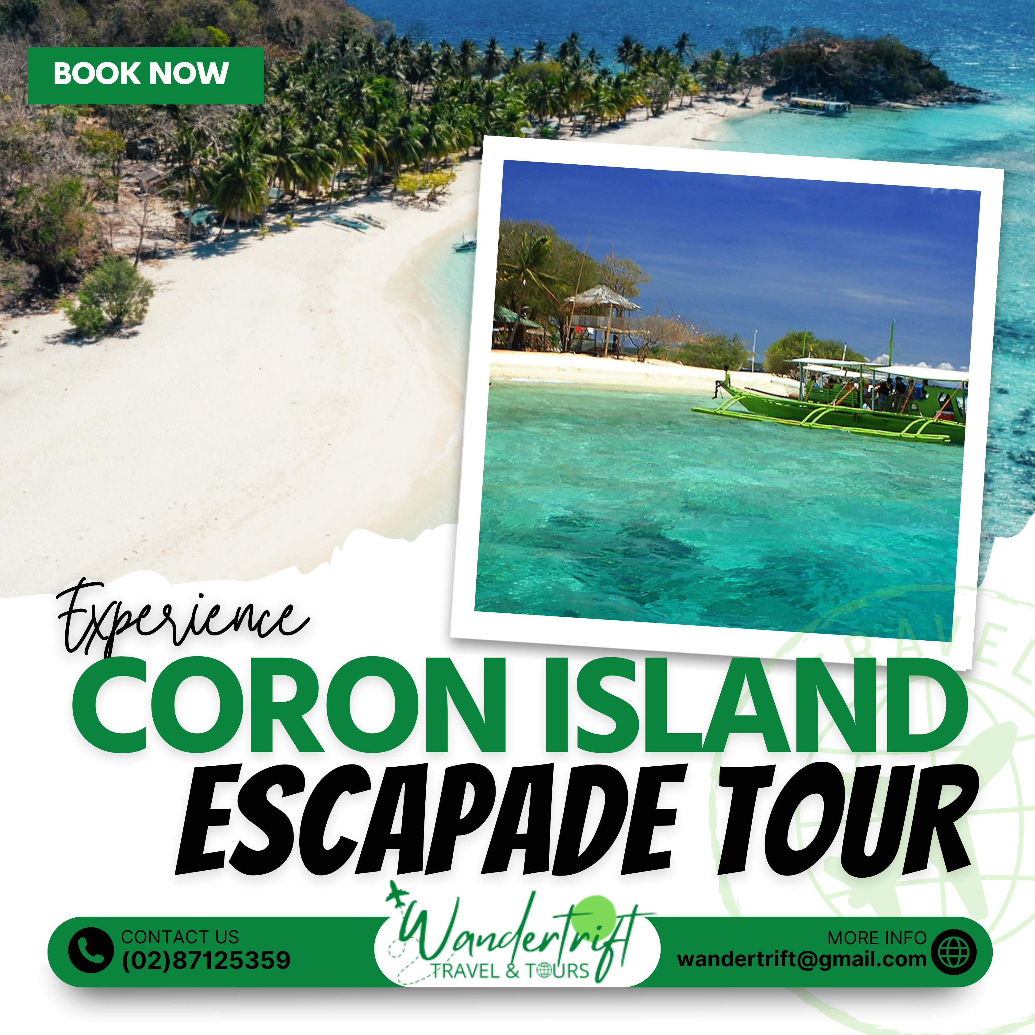 CORON ISLAND ESCAPADE TOUR – Wandertrift Travel & Tours