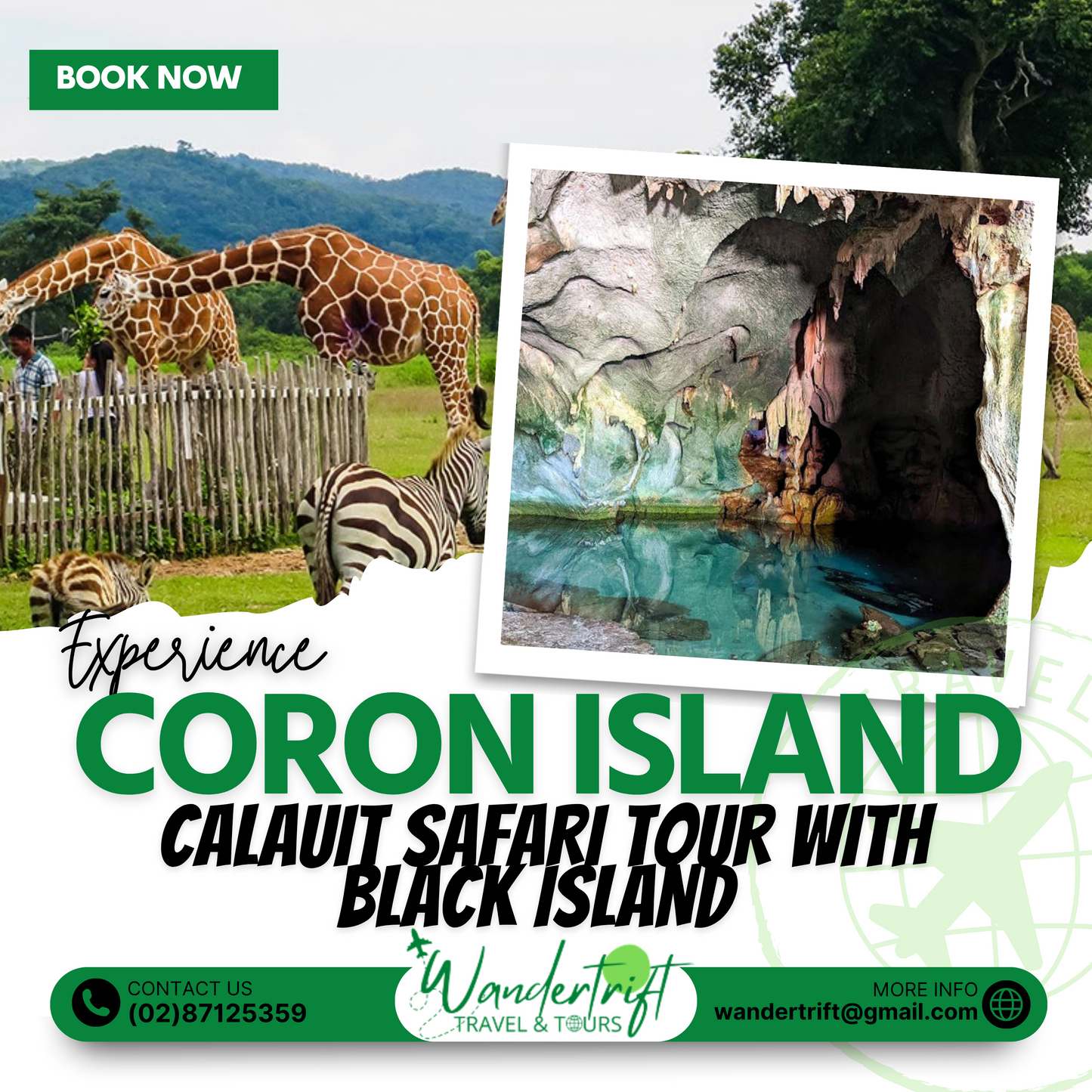 CORON CALAUIT SAFARI TOUR WITH BLACK ISLAND