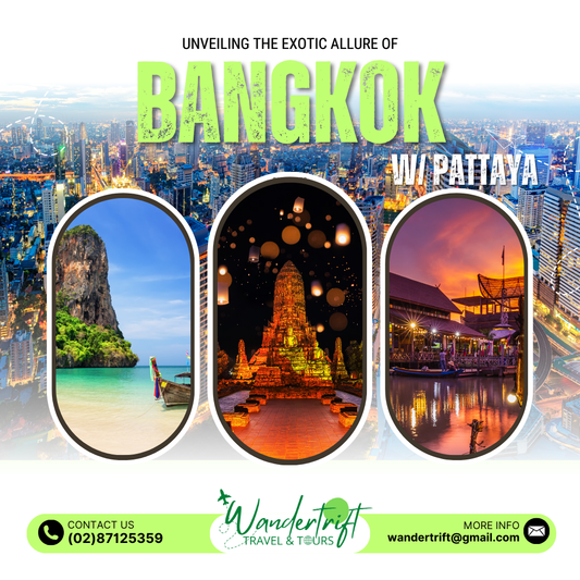 BANGKOK TOUR  WITH PATTAYA