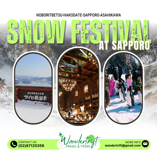 5D4N SAPPORO SNOW FESTIVAL